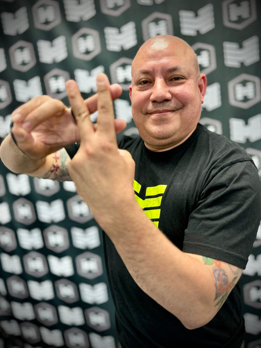 Individual training session with Mr. Galdamez