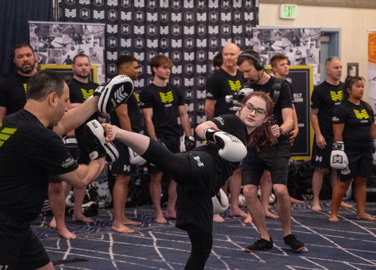 Individual training session with Ms. Buffington