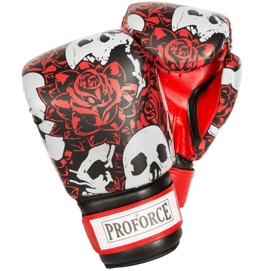 Skulls Roses gloves
