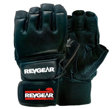 Revgear Leather Grappling Gloves
