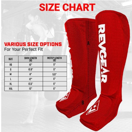 Cloth Shin & Instep Guard  Lightweight Training Protection